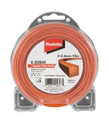 Волосінь для тримера Makita 2,4мм/15м, квадратна (E-02808)