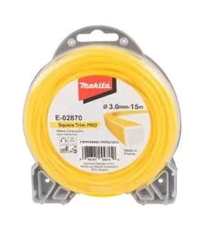 Волосінь для тримера Makita двошарова 3 мм/15м (E-02870)