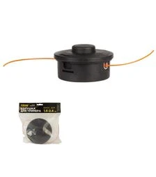 Котушка для тримера Sigma ручна M10×1,25 Ø1,6-2,4мм пластиковий корпус (5613641)