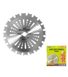 Диск для тримера MASTERTOOL SPIKE 255х25,4, 40Т з побідитовою напайкою (19-2003)