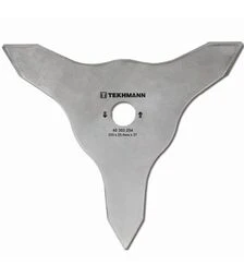Нож для триммера Tekhmann, двухсторонний, 255х25.4 мм, 3 лопасти (40303254)