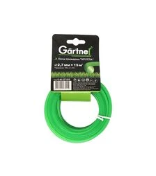 Волосінь для тримера Gartner, круг 2,7 мм, 15 м (G.40227015)