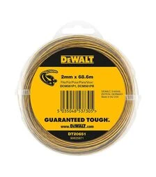 Волосінь для тримера DeWALT Ø2,0 мм, 67 м, кручена (DT20651)