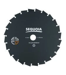 Ніж для тримера SEQUOIA Ø255х25,4 мм, 1,4 мм, 24-зубчатий (GB24-255)