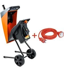 Садовий подрібнювач GTM DS2500/40 KIT, 2500 Вт. (DS2500/40_KIT+ext.cord)
