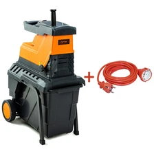 Садовий подрібнювач GTM MS2800/45 KIT, 2800 Вт. (MS2800/45_KIT+ext.cord)