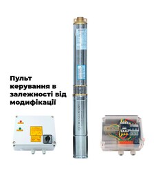 Насос центробежный Aquatica (Dongyin) 4SD12/26, 400 В, 5,5 кВт, 163 м, 270 л/мин, Ø102 мм, из 3-х частей (7771773)