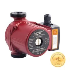 Насос циркуляційний Aquatica 100 Вт, 6 м, 75 л/хв, Ø1 1/2" 130 мм, з гайками Ø1" (774133)