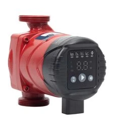 Насос циркуляційний енергозберігаючий Wetron 10-45 Вт, 6 м, 52 л/хв, Ø1 1/2" 130 мм, з гайками Ø1" (774352)