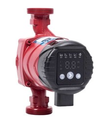Насос циркуляційний енергозберігаючий Wetron 10-45 Вт, 6 м, 52 л/хв, Ø1 1/2″ 180 мм, з гайками Ø1″ (774353)