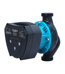 Насос циркуляционный энергосберегающий Aquatica GPA25-8/180 IV, 8-130 Вт, 8 м,108 л/мин, Ø1 1/2" 180 мм, с гайками Ø1" (774075)