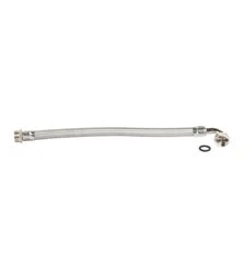 Шланг Aquatica Ø26 мм, 50 см, F1"×M1", SS, посилений, 10 бар (779572)