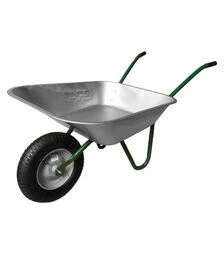 Тачка садовая Grad одноколесная 65л, 90кг, колесо 14", из 4х частей (5055765)