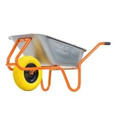 Тачка одноколісна MASTERTOOL D-2 REINFORCED, 100 л/180 кг (79-9814)