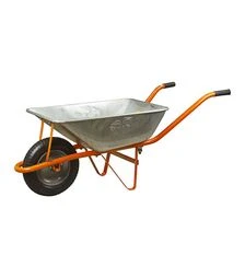 Тачка садова Flora одноколісна, 58 л, 120 кг, колесо 14" (5055324)