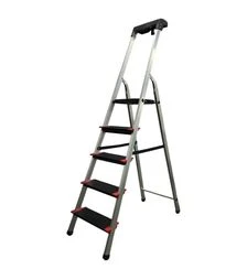 Стремянка GTM KMH0105BP 1,09 м, анодированный алюминий