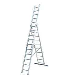 Драбина розкладна ELKOP трисекційна 2,7- 6,1 м (VHR H 3*10)