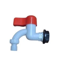 Кран кульовий для рукомийника 1/2", ПВХ (5063)