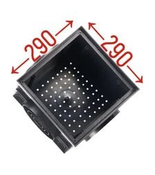 Бокс водосточный РІВНИНА VOD 300x300 мм, с отверстиями (20602-1)