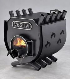 Булерьян VESUVI О2 с варочной поверхностью, стеклом и защитным декоративным кожухом (VES-V02-SK)