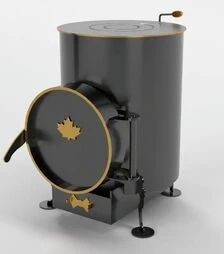 Буржуйка CANADA Lux з попільником (burj7500L)