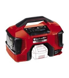 Компресор гібридний Einhell PRESSITO, 90 Вт, безмасляний, Без АКБ та ЗП (4020460)