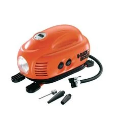 Компресор автомобільний BLACK+DECKER ASI200, 10 л/хв, 12 В, 8,3 Бар