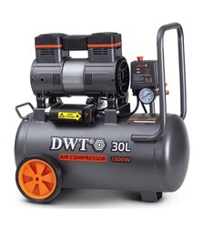 Компрессор воздушный DWT K13-30 OA-CU, 1300 Вт, 30 л, 7 бар, безмасляный