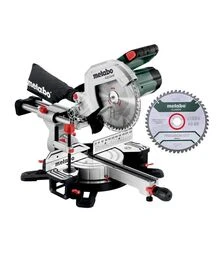 Пила торцювальна Metabo KGS 254 M, з функцією протягування + додатковий диск (613254900)