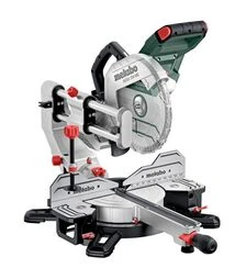 Пила торцювальна Metabo KGSV 254 MC, з функцією протягування та двостороннім нахилом (615254000)