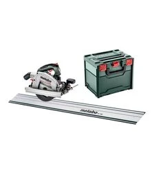 Дискова (циркулярна) пила акумуляторна Metabo KS 18 LTX 66 BL + FS 160, без АКБ та ЗП (691194840)