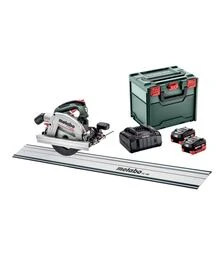 Дискова (циркулярна) пила акумуляторна Metabo KS 18 LTX 66 BL, 18 В 2x8 А*Год + FS 160 (691194810)