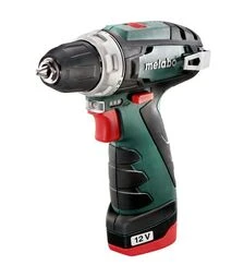 Дрель-шуруповерт аккумуляторный Metabo PowerMaxx BS Basic, 12 В, кейс (600984500)