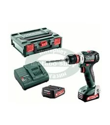 Дриль-шуруповерт акумуляторний Metabo PowerMaxx BS 12 BL Q, 12 В, 2x2 А*Год, кейс (601045500)