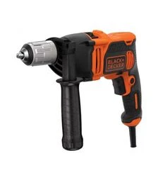 Дриль ударний BLACK+DECKER BEH850K, 850 Вт, в кейсі
