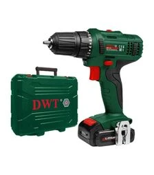 Дрель-шуруповерт аккумуляторная DWT ABS-12 L-2 BMC, 12 В, 2x1,5 А*ч
