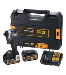 Шуруповерт ударний акумуляторний DeWALT McLaren F1 TEAM LIMITED EDITION в кейсі TSTAK (DCF85MM2T)