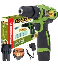 Шуруповерт аккумуляторный Procraft PA-12Li compact (001231)