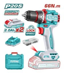 Шуруповерт аккумуляторный TOTAL TDLI20668, 20В (TDLI20668)
