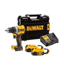 Дрель-шуруповерт аккумуляторный DeWALT DCD800P2LRT, XR Li-Ion 18 В, 5 Агод, в кейсе