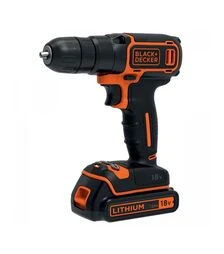 Дриль-шурупокрут акумуляторний BLACK+DECKER BDCD18, 18 В, 1,5 Агод