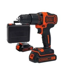 Дриль-шурупокрут ударний акумуляторний BLACK+DECKER BDCHD18KB, 18 В, 1,5 Агод