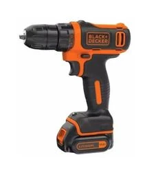 Дриль-шурупокрут акумуляторний BLACK+DECKER BDCDD12K, 10,8 В, 1,5 Агод