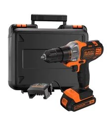 Шурупокрут багатофункціональний акумуляторний BLACK+DECKER MT218K, безударний, 18 В, 1,5 Агод