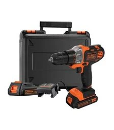 Шурупокрут багатофункціональний акумуляторний BLACK+DECKER MT218KB, безударний, 18 В, 1,5 А*год