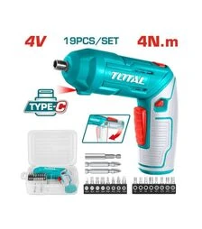 Электроотвертка аккумуляторная TOTAL TSDLI0442, 4В (TSDLI0442)