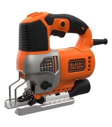 Електролобзик BLACK+DECKER BES610K, 650 Вт, кейс (BES610K)