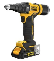 Заклепувальний пістолет акумуляторний DeWALT DCF403D2GT, XR GFN 18 В, 2 А*год, 10 кН
