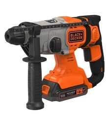Перфоратор акумуляторний BLACK+DECKER BCD900D1S, SDS-Plus, 18 В, в сумці