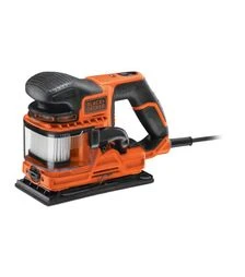 Вибрационная шлифмашина BLACK+DECKER KA330EKA, 270 Вт, 115х230 мм
